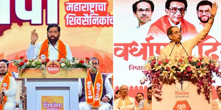 शिंदे और ठाकरे ने शिवसेना के क्लासिक 'मराठी मनुस, सन ऑफ मृदा' पिच को बीएमसी पोल के आगे पुनर्जीवित किया