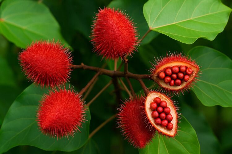 सिंदूर (एनाट्टो) फार्मिंग: ग्रामीण समृद्धि और हरित आय के लिए एक स्थायी मार्ग