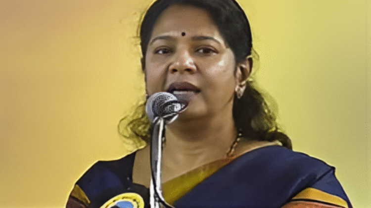 स्पेन में भारत की राष्ट्रीय भाषा पर DMK सांसद Kanimozhi की प्रतिक्रिया ने तालियाँ कमाई, चेक क्यों करें?