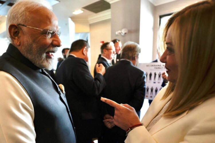'स्वीट टॉक मेइन मैट फासो' पीएम मोदी की तस्वीर और जी 7 शिखर सम्मेलन स्पार्क्स मेम फेस्ट से फिर से जियोर्जिया मेलोनी