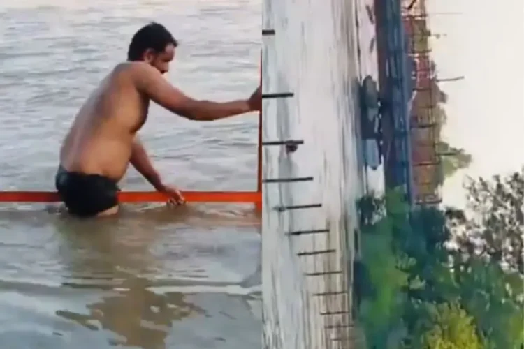हरिद्वार वायरल वीडियो: रील मेकिंग मोड़ घातक, आदमी को पार करता है, नदी में फिसल जाता है, नेटिज़ेन कहता है 'खात्रे का निशान क्यो ...'