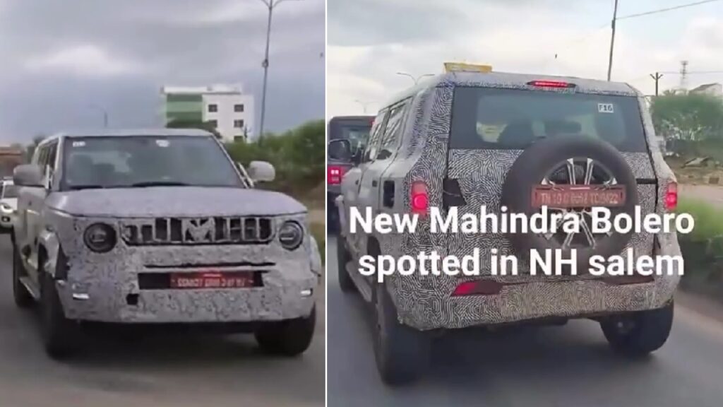 आगामी महिंद्रा थार स्पोर्ट्स ने 3-डोर थार के साथ राजमार्ग परीक्षण की जासूसी की