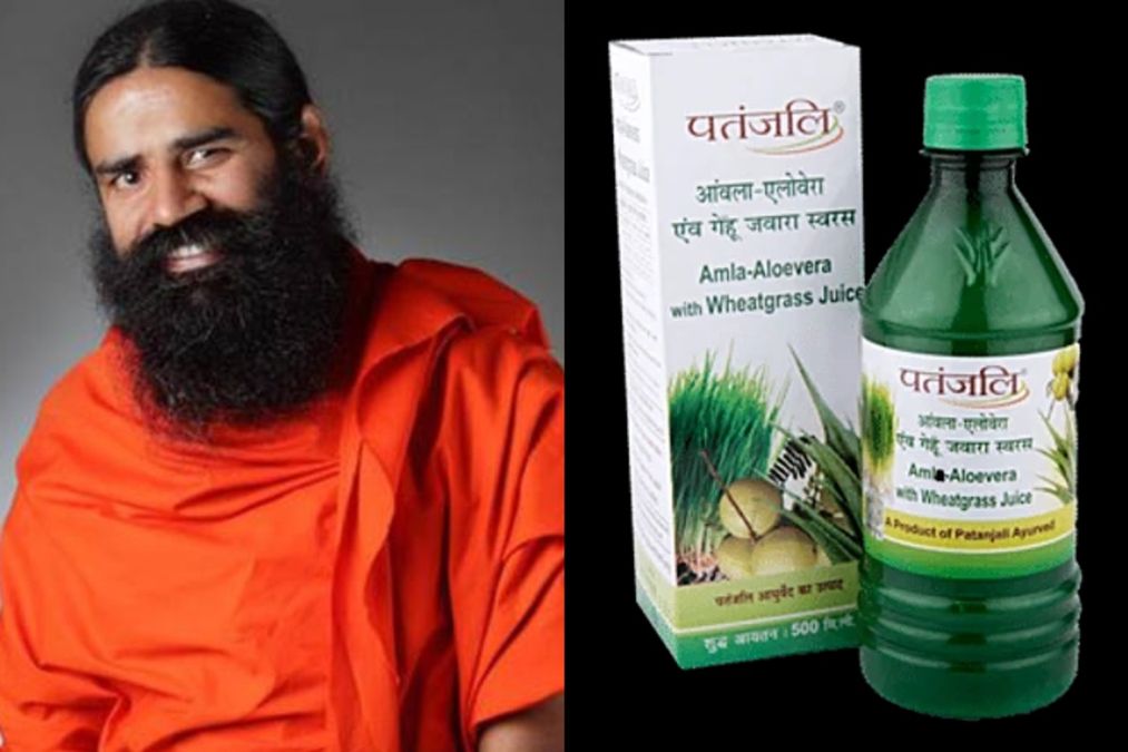'क्या घोंट मीन समाधान' बाबा रामदेव का दावा है कि पतंजलि के आंवला-अलो वेरा जूस कॉम्बो 100+ बीमारियों का इलाज कर सकते हैं