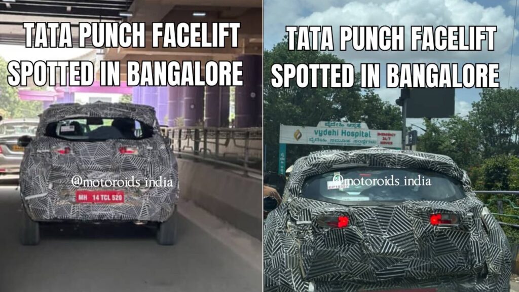 टाटा पंच फेसलिफ्ट स्पॉटेड रोड टेस्टिंग - क्या उम्मीद है?
