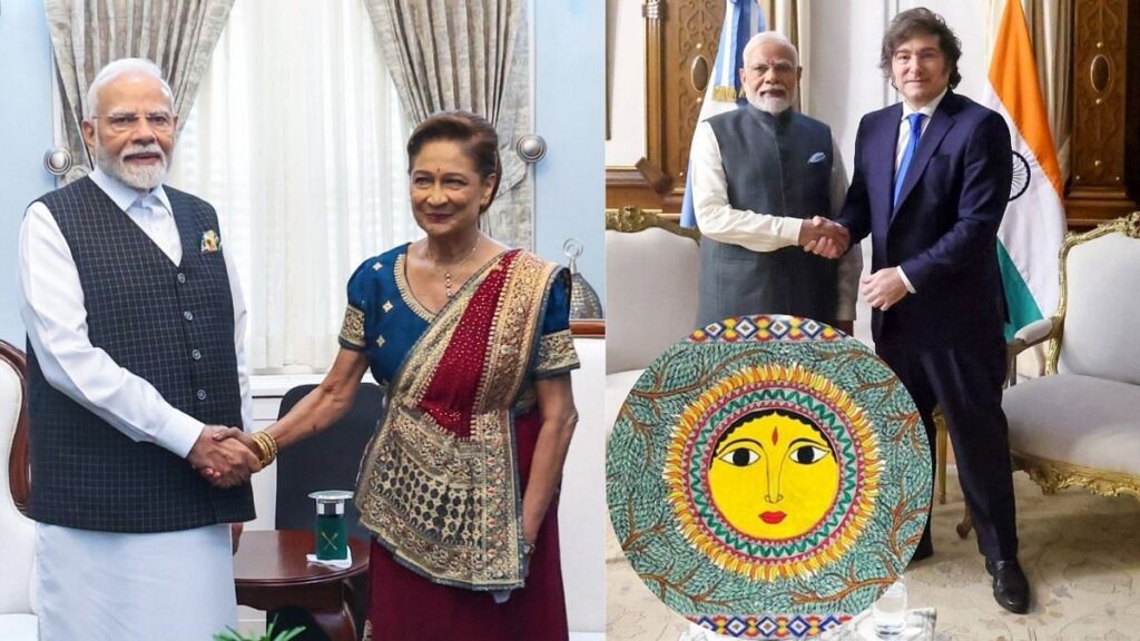 त्रिनिदाद और टोबैगो में बिहार की बेती, अर्जेंटीना में मधुबनी- विदेशी दौरे पर मोडी का पोल मैसेजिंग