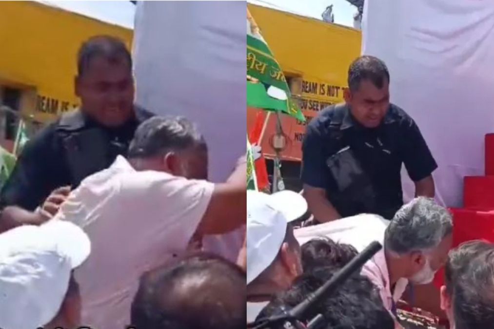 बिहार समाचार: पप्पू यादव राहुल गांधी-तेजशवी यादव के चक्का जाम वाहन, पुश एंड शॉव वीडियो से रुक गए