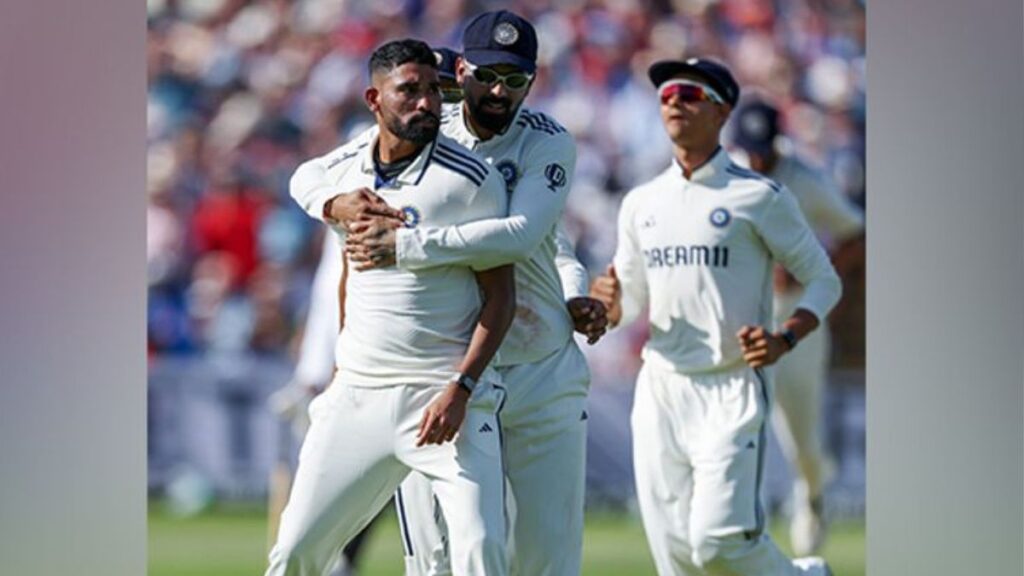 "भारत ने शानदार ढंग से गेंदबाजी की, सत्र में चार विकेट उठाए"