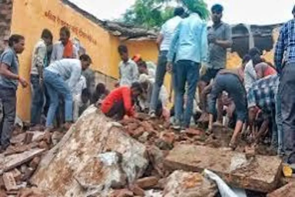 राजस्थान स्कूल बिल्डिंग पतन: छात्रों को त्रासदी से पहले के क्षणों में बैठने के लिए कहा गया था