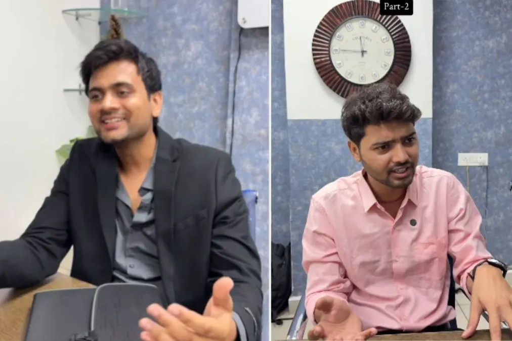 वायरल वीडियो: डबांग उम्मीदवार! एचआर के कार्यकारी ने साक्षात्कारकर्ता, वॉच से नुकीले सवालों पर अपना सिर पीटते हुए देखा