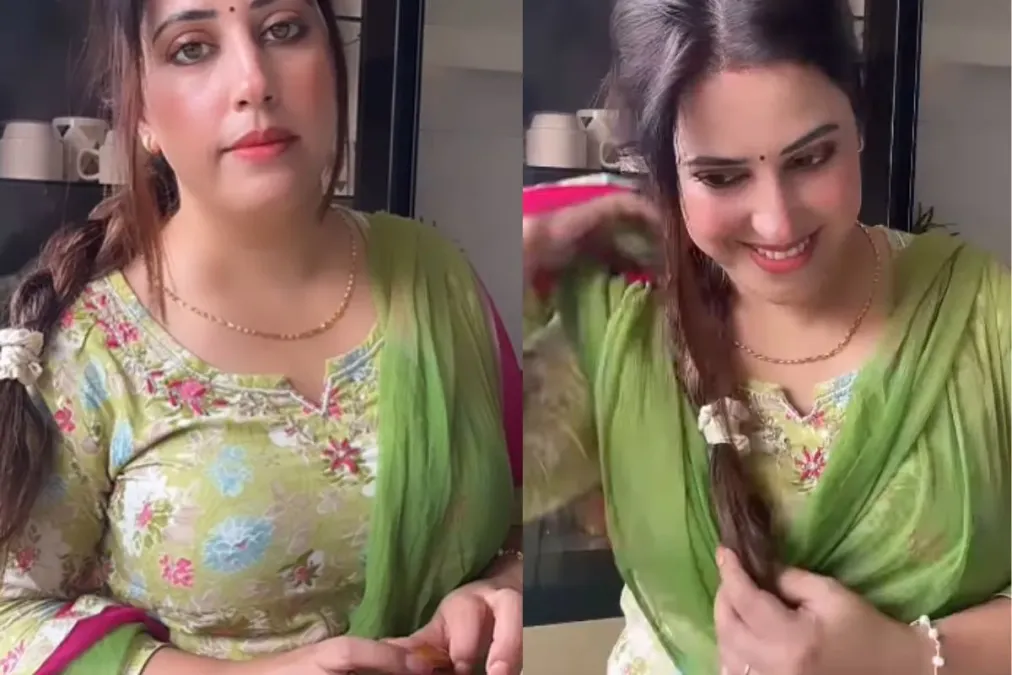 वायरल वीडियो: पति ने रात में पत्नी के चेहरे पर नूर के बारे में जानने के लिए बाबा का दौरा किया, असली कारण झटके पती