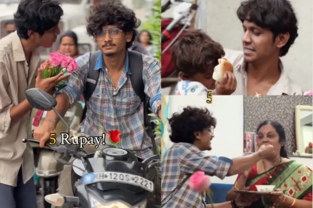 वायरल वीडियो: पांच रुपये के सिक्के का आश्चर्य! एक अनाथ खिलाता है, बेटे और माँ के बीच बंधन को मजबूत करता है, कैसे जांचता है