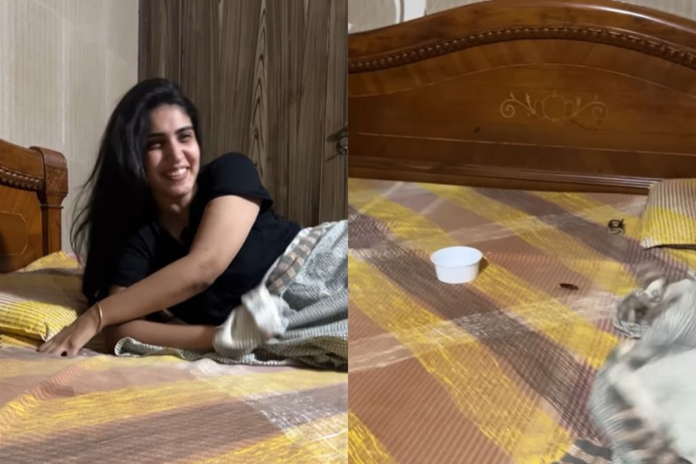 वायरल वीडियो: भाई प्यार से अपनी बहन को उसके जन्मदिन पर जगाता है, एक उपहार देता है, वह चिल्लाती है और बिस्तर से गिरती है, जांचें क्यों?