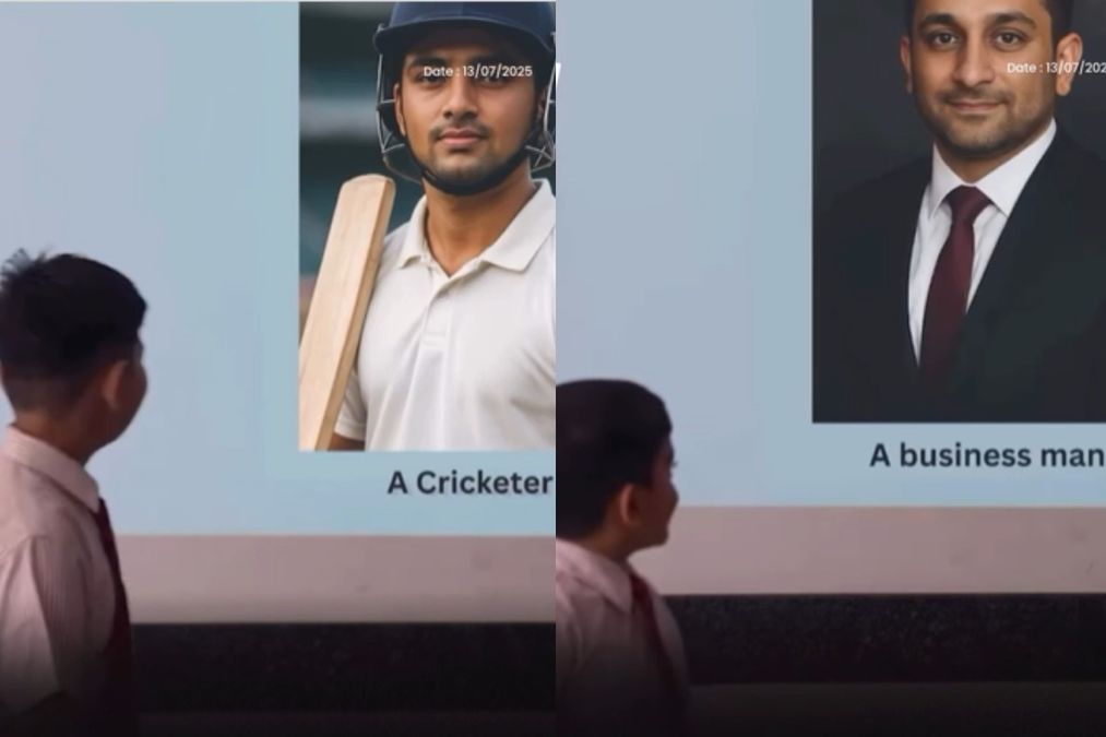 शिक्षकों ने छात्रों के सपने देखने के लिए एआई का उपयोग किया, इंटरनेट मुस्कुराना बंद नहीं कर सकता, वीडियो वायरल हो जाता है