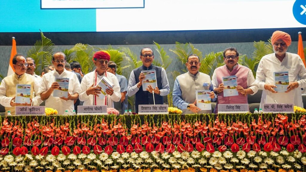 शिवज सिंह चौहान इकार के 96 वें एजीएम की अध्यक्षता करते हैं, फसल चिकित्सा केंद्रों का प्रस्ताव करते हैं और किसानों के कल्याण के लिए मजबूत केंद्र-राज्य साझेदारी के लिए कॉल करते हैं