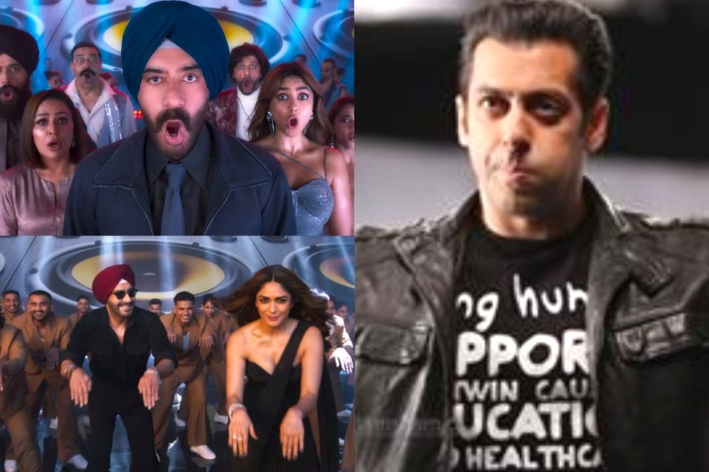 सरदार 2 का बेटा: अजय देवगन, मृणाल ठाकुर ने गुरु रंधावा के साथ 'पो पो सॉन्ग' को फिर से बनाया, नेटिज़ेंस कहते हैं 'घातिया रीमेक, सल्लू भाई को ...'