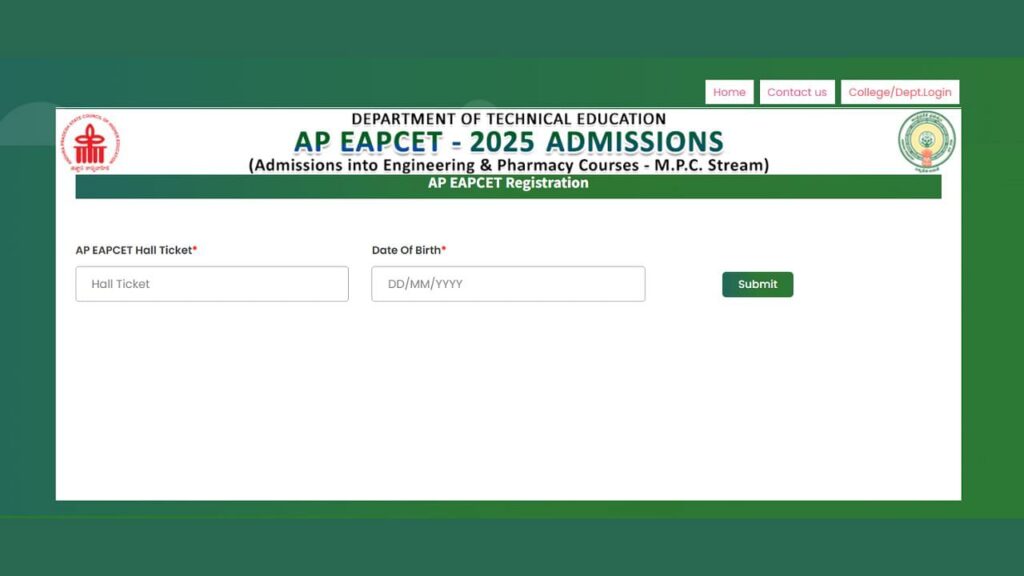 AP EAMCET 2025 परामर्श शुरू होता है: यहां आवेदन करने के लिए पंजीकरण की तारीख, शुल्क, अनुसूची और प्रत्यक्ष लिंक की जाँच करें