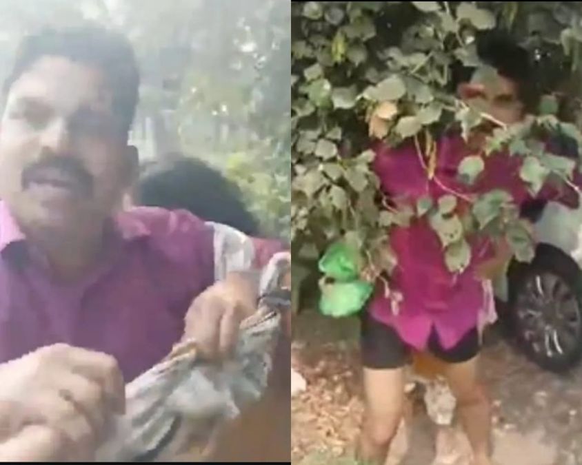 Bulandshahr वायरल वीडियो: BJP नेता कार में विवाहित महिला के साथ समझौता करने की स्थिति में पकड़ा गया, अंडरवियर में भागता है, नेटिज़ेंस मांग कार्रवाई