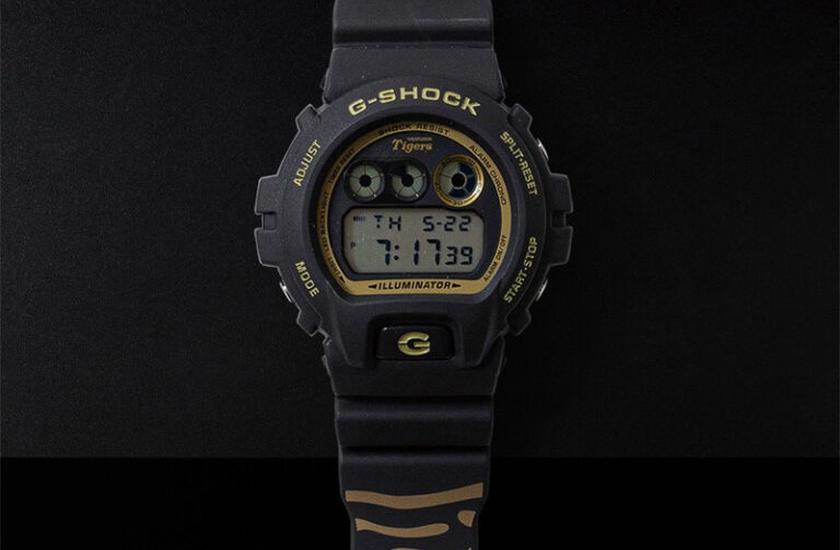 Casio हनशिन टाइगर्स बेसबॉल टीम की 90 वीं वर्षगांठ के सम्मान में एक सीमित संस्करण जी-शॉक घड़ी प्रस्तुत करता है