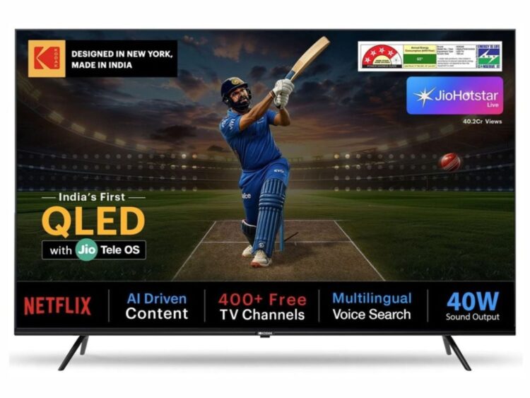 KODAK ने भारत में Jiotele OS के साथ 43-इंच 4K Qled TV लॉन्च किया: प्रदर्शन, विनिर्देशों, सुविधाओं, मूल्य, और अधिक की जाँच करें