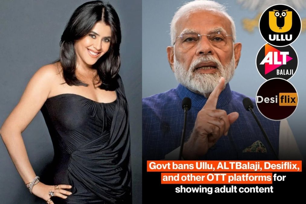 Netizens कहते हैं कि Altbalaji, उलु और अन्य OTT प्लेटफार्मों के रूप में 'एकता कपूर के मोय मोय' एक्स-रेटेड वयस्क सामग्री को स्ट्रीमिंग के लिए प्रतिबंधित