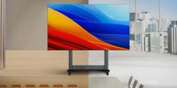 ViewSonic ने कॉर्पोरेट घटनाओं और प्रस्तुतियों के लिए LDS138-151 फोल्डेबल 138 ″ डिस्प्ले पेश किया है