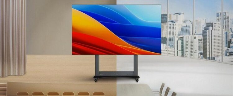 ViewSonic ने कॉर्पोरेट घटनाओं और प्रस्तुतियों के लिए LDS138-151 फोल्डेबल 138 ″ डिस्प्ले पेश किया है