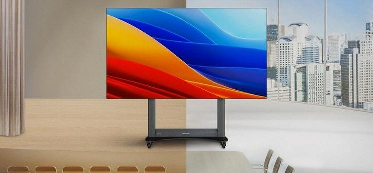 ViewSonic ने कॉर्पोरेट घटनाओं और प्रस्तुतियों के लिए LDS138-151 फोल्डेबल 138 ″ डिस्प्ले पेश किया है