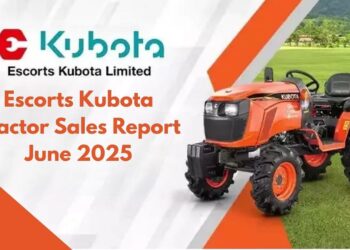 एस्कॉर्ट्स कुबोटा ने जून 2025 के लिए ट्रैक्टर की बिक्री में 2.2% की वृद्धि की रिपोर्ट की