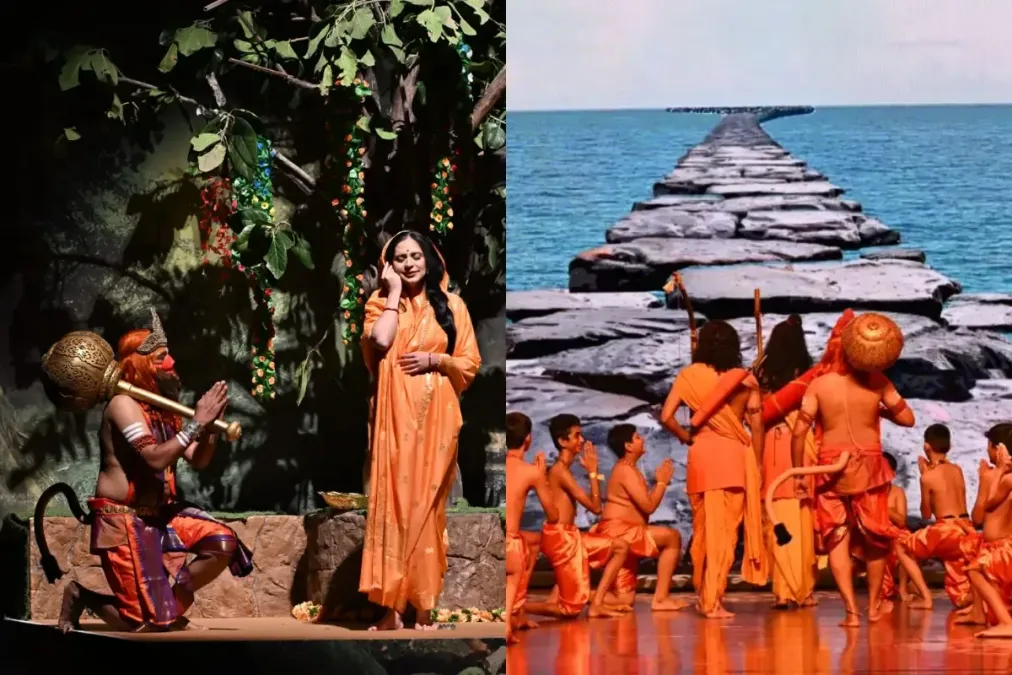 द ग्रैंड सीता चारिटम, मुंबई में सीता की आंखों के माध्यम से कालातीत महाकाव्य की एक आध्यात्मिक रिटेलिंग 5 मिनट के लिए खड़ी ओवेशन को याद करती है