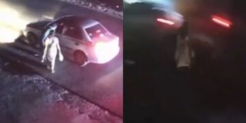 पुणे वायरल वीडियो: पुरुष और महिला सड़क के किनारे कार में प्रवेश करने के बारे में, तेज गति से वाहन को हिट करते हैं, जाँच करें कि आगे क्या होता है