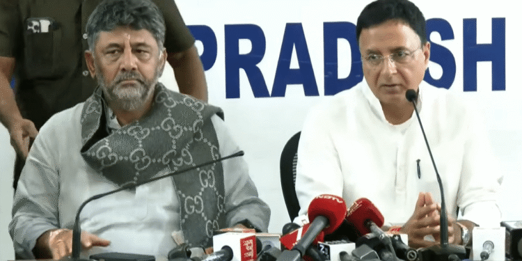 फायरफाइटिंग मोड में, सुरजेवला ने पार्टी लाइन खींची- कर्नाटक में गार्ड के परिवर्तन पर कोई चर्चा नहीं