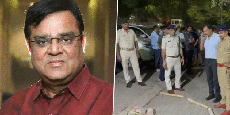 बीजेपी नेता गोपाल खेमका ने पटना में गोली मारकर हत्या कर दी, जो कि बिहार चुनाव से पहले कानून और व्यवस्था संकट पर हथियारों में विरोध करते हैं