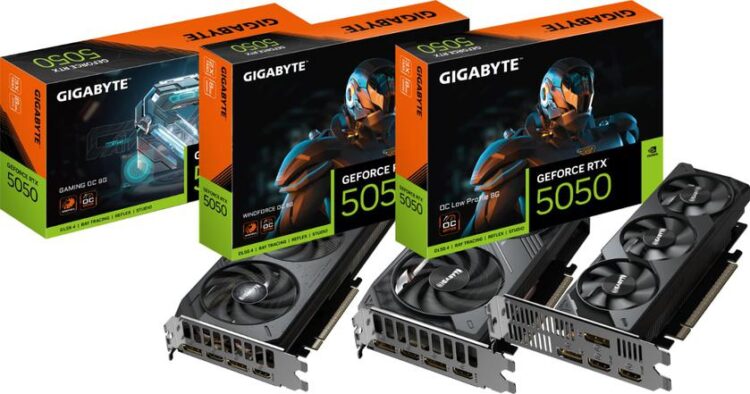 मामूली लेकिन महत्वाकांक्षी के लिए एक वीडियो कार्ड: Gigabyte AI और DLSS 4 के साथ Geforce RTX 5050 का खुलासा करता है