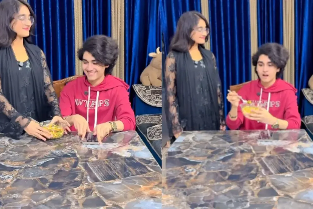 वायरल वीडियो: YouTube शेफ! बहन ने भिंडी को खाना पकाया, भाई खाने से इनकार करता है, जांच करता है कि क्यों?