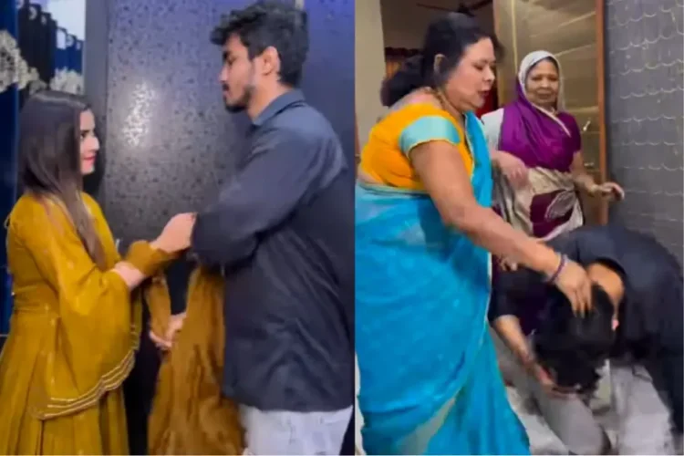 वायरल वीडियो: जंगली रोमांस गलत हो गया! पति का प्रस्ताव है, मदर इन सास डिस्पोजेस, चेक क्यों?