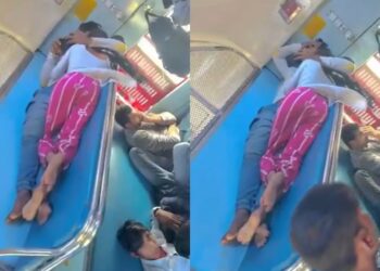 वायरल वीडियो: ट्रेन बर्थ पर लड़के और लड़की के बीच खुली अभद्रता नैतिकता के सवाल उठाती है, नेटिज़ेन कहते हैं 'कल्याग है'