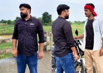 वायरल वीडियो: देसी रोड रेज! बाइकर पैदल यात्री को अपने पैतृक धन को दिखाता है, जब वह बाहर निकालता है तो कवर के लिए दौड़ता है ...।