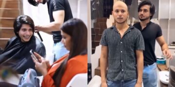 वायरल वीडियो: नाई की पत्नी के साथ छेड़खानी महंगी साबित होती है, आदमी को उपयुक्त सजा दी, चेक