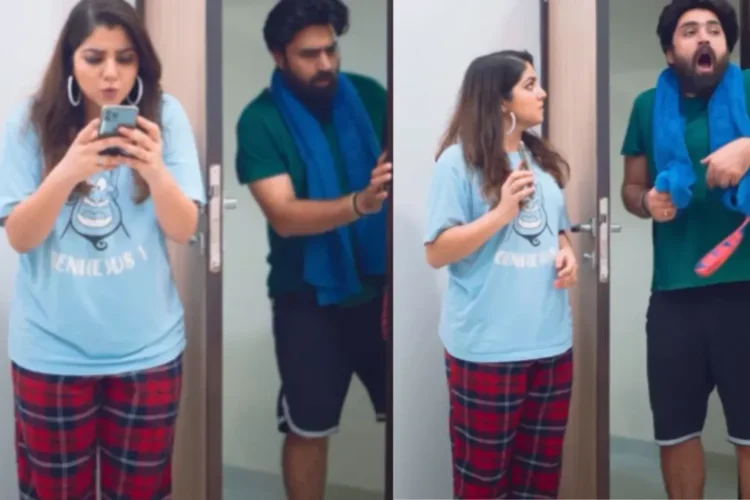 वायरल वीडियो: पति चुपके से पत्नी की अतिरिक्त वैवाहिक बातचीत को सुनता है, उसका सामना करता है, लेकिन इसके कारण वापस चला जाता है ...।