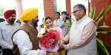 संजीव अरोड़ा ने पंजाब के कैबिनेट मंत्री के रूप में शपथ ली