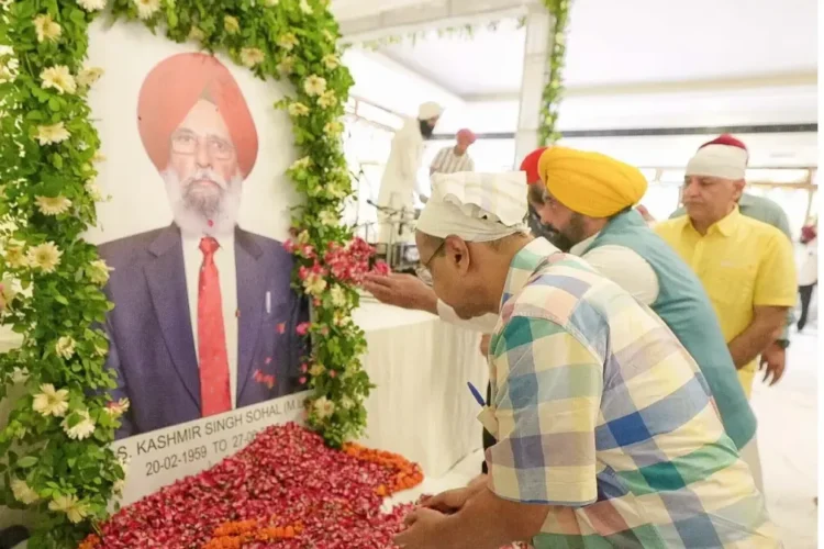 सीएम और अरविंद केजरीवाल शोक दुखी और असामयिक रूप से टारन तरन विधायक डॉ। कश्मीर सिंह सोहल का निधन